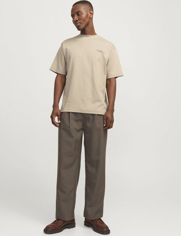 Jack Jones - Jprblachad Branding Ss Crew Neck Tee Sn - Heren - t-Shirts