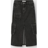 Name It Rok - NkfKylie - Black Denim - Name It - 8 jaar (128) - Rok
