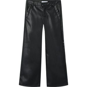 Name It Broek - NKFSalli wijde broek - Black - Name It - 6 jaar (116) - Broek - Wol