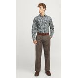 Jack & Jones - Overhemd - Ruit - Katoen - Klassieke Kent Kraag