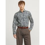 Jack & Jones - Overhemd - Ruit - Katoen - Klassieke Kent Kraag