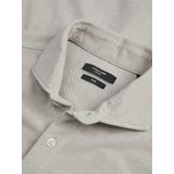 Jack Jones Overhemd Jprblalance Pique L s Shirt Smu 12269800 Tidal Foam Mannen