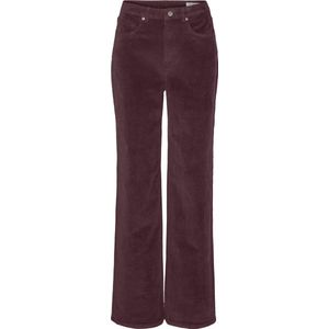 VERO MODA VMTESSA damesjeans met wijde snit, hoge taille, wijd gesneden jeans, Winetasting, 25W / 30L