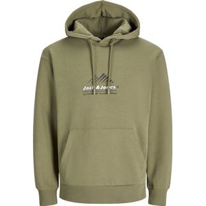Jack&jones - Jcolima Logo Sweat Hood Bfln - Heren - Sweaters