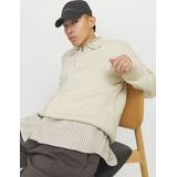 Jack&jones - Jprccfox Knit Zip Cardigan Styd Aw24 - Heren - Cardigans