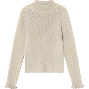 Name It kids meisjes trui RIAGLITTER Summer Sand SILVER LUREX Regular Fit