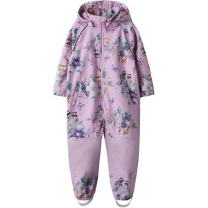 Name It Softshellpak m. Fleece - Noos - NmfAlfa08 - Roze Laven - Name It - 1 jaar (80) - Softshell