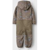 Name It Softshell-Overall AOP voor Kinderen - Lange Mouwen - Mountain Trail