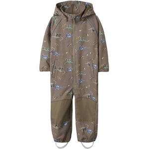 Name It Softshell-Overall AOP voor Kinderen - Lange Mouwen - Mountain Trail