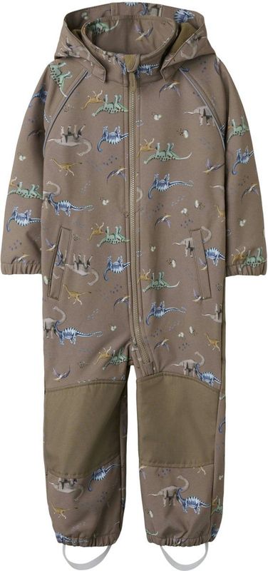 Name It Softshell-Overall AOP voor Kinderen - Lange Mouwen - Mountain Trail