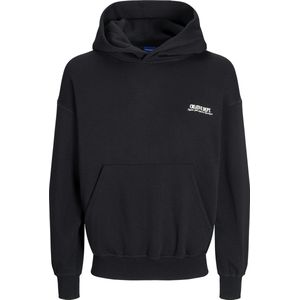 Jack & Jones Trui Jorroxbury Back Sweat Hood Ln 12265759 Black Mannen