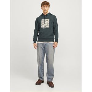 Jack&jones Jorvesterbro Newton Boxfront Sweat Bf Ln Heren Trui