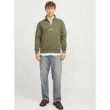 Jack & Jones Sweatshirt JORVESTERBRO SWEAT QUARTER ZIP HN NOOS
