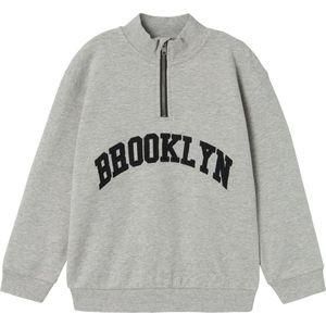 Name it - Nkmstyn Ls Nreg Sweat Bru - Jongens - Sweaters