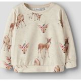 NAME IT MINI - Bambi - Sweater - Ecru