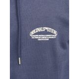 JOR - Frederiksberg - Sweatshirt - Zwart - Capuchon met Trekkoord, Geribd Ceintuurtje, Kangaroo Zak