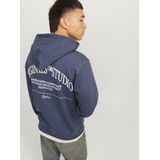 JOR - Frederiksberg - Sweatshirt - Zwart - Capuchon met Trekkoord, Geribd Ceintuurtje, Kangaroo Zak