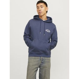 JOR - Frederiksberg - Sweatshirt - Zwart - Capuchon met Trekkoord, Geribd Ceintuurtje, Kangaroo Zak