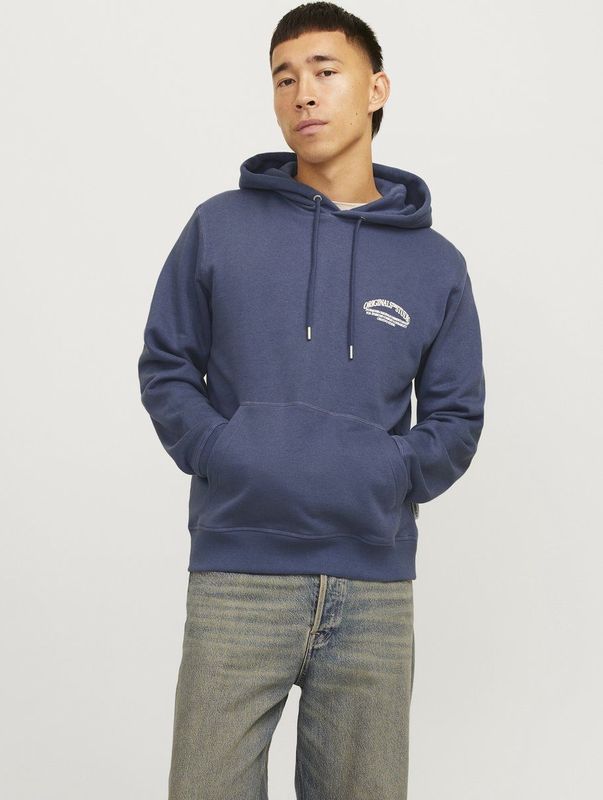 JOR - Frederiksberg - Sweatshirt - Zwart - Capuchon met Trekkoord, Geribd Ceintuurtje, Kangaroo Zak