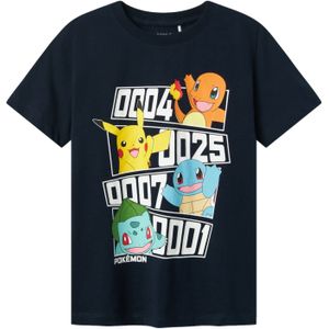 Pokémon - T-shirt - Multicolor - Jersey - Ronde Hals - Korte Mouwen