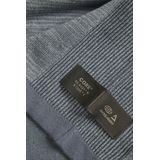 Jack & Jones Trui Jcomace Knit Half Zip Smu 12270980 Midnight Navy/melange Mannen