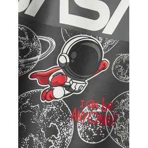 Sweatshirt - Katoen - Zacht - Ronde Hals - Wijde Pasvorm