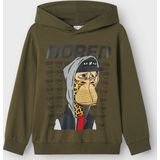 Bored of Directors - Hoodie - Grijs - Geborstelde Stof - Lange Mouwen