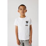 NAME IT - T-shirt - Wit - Katoen - One Piece Motief