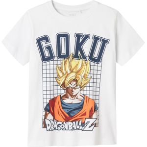 NAME IT - NKMDRUE DRAGONB NREG SS TOP BOX NOOS - Jongens - T-shirt - Groen - Jersey