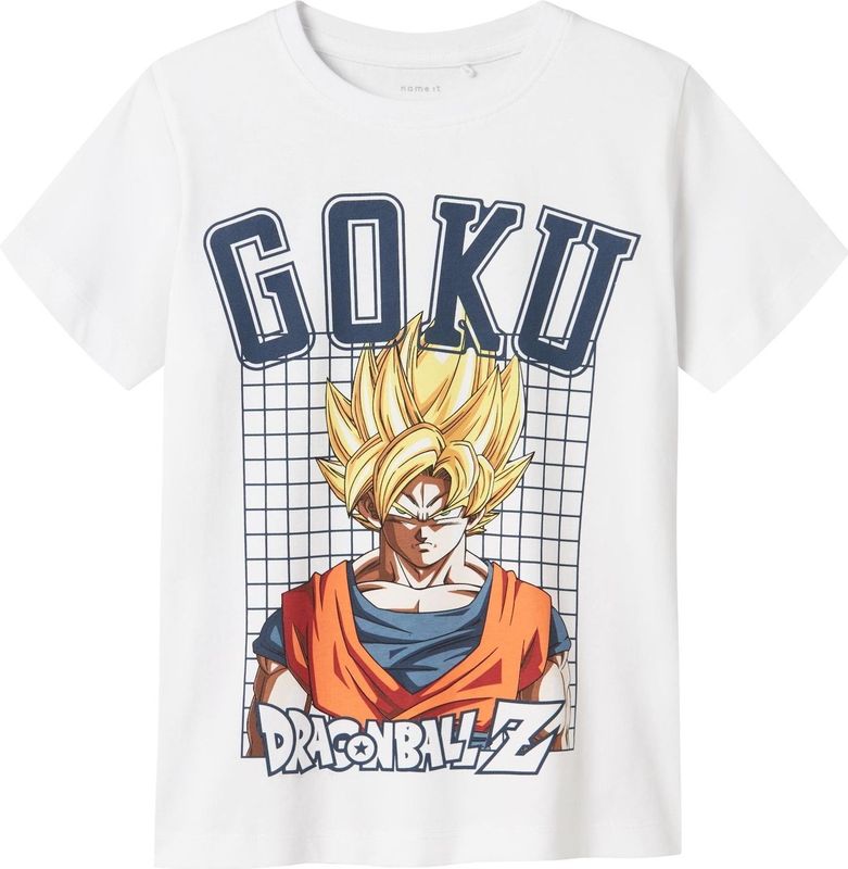 NAME IT - NKMDRUE DRAGONB NREG SS TOP BOX NOOS - Jongens - T-shirt - Groen - Jersey