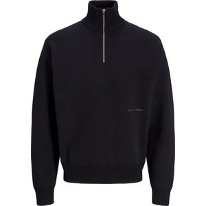 Jack & Jones Jack&Jones Jorvestbro Knit Half Zip Black ZWART