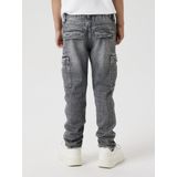 Name It Silas Tap Cargo Jeans Junior - Grijs - Tapered Fit