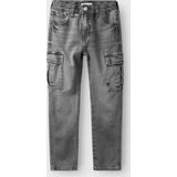 Name It Silas Tap Cargo Jeans Junior - Grijs - Tapered Fit