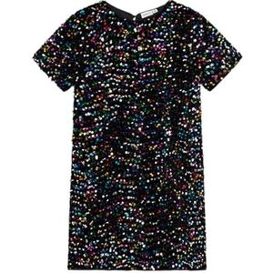 NAME IT Tuniekjurk voor meisjes, Nkfrunica Ss, zwart, 104