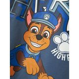 Paw Patrol - Top - Blauw - Jersey - Rubberen Print