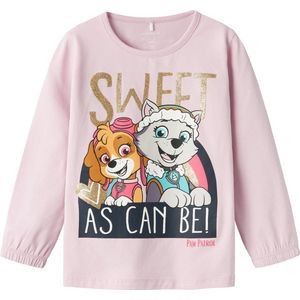 Paw Patrol - Top - Multicolor - Lange Mouwen - Glitter Detail