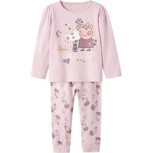 Name It - Lange Pyjama Set NMFDYRIS - Roze - Peppa Pig