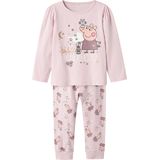 Name It - Peppa Pig - Pyjama - Roze - Katoen/Elastaan