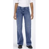 ONLY - ONLJUDY - Jeans - Blauw - Wide Leg - Mid Waist