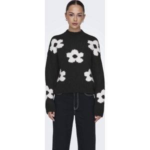 Jdy - Jdykilian Flower Pullover Knt - Dames - Gebreide Truien