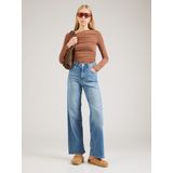 ONLY - ONLHANNAH - Jeans - Blauw - Wide Leg - High Waist