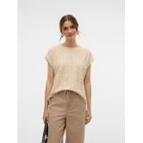 Vero Moda Vmmaya Ava Ss Top Birch BEIGE M