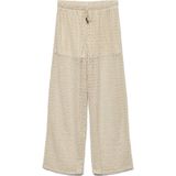 Vero - Oda Vaya Hw Wide Pants - Beige - Broek met Wijde Pijpen