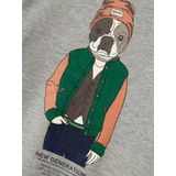 Name it - Nkmpsalko Ls Loose Sweat Bru - Jongens - Sweaters