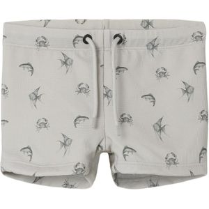 Printed - Zwemshorts - Blauw - Polyester - Elastische Taille