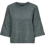 Only - Onlsimoni 3/4 Pullover - Balsam Green/Melange - Dames Trui
