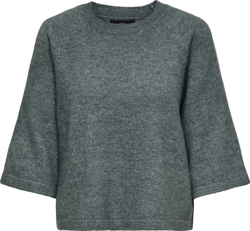 Only - Onlsimoni 3/4 Pullover - Balsam Green/Melange - Dames Trui