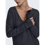 Jacqueline de Yong - Gemêleerde Trui - Night Sky - Knitwear - Regular Fit