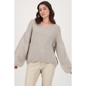 JDY - JDYDINEA - Gebreide Pullover - Dames - V-Hals - Lange Mouwen