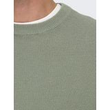 Only & Sons - ONSTONY - Gebreide Trui - Pastelgroen